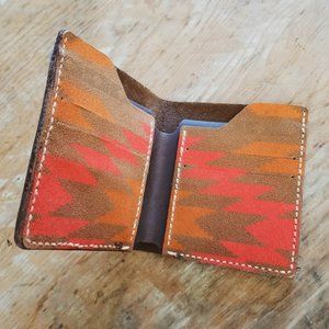 New Men's Handmade Bifold Leather Wallet by Roan and Dun Leatherworks